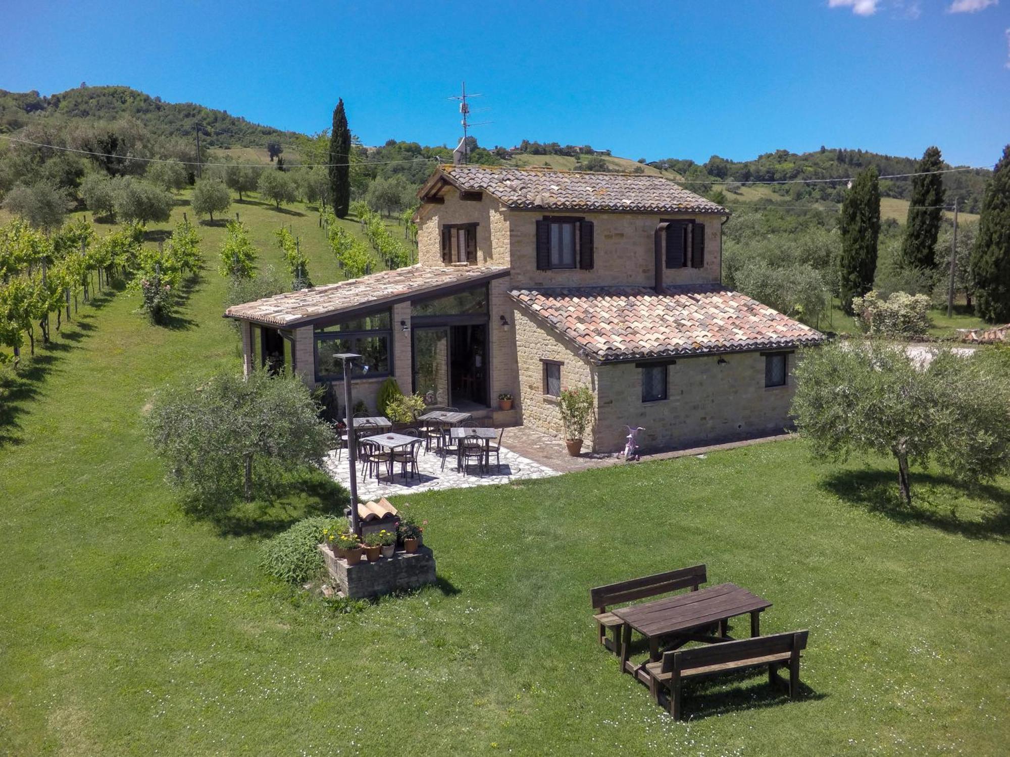 Agriturismo Tre Querce Penna San Giovanni Екстер'єр фото